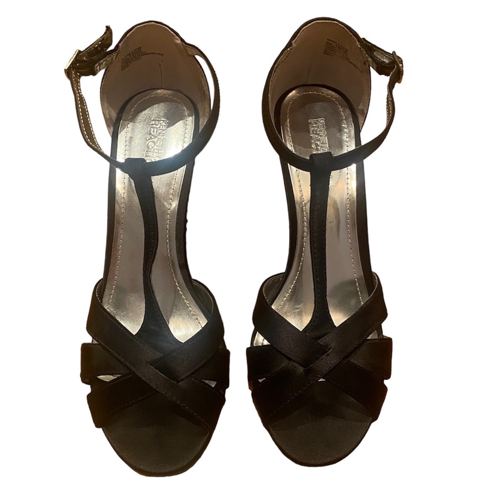Kenneth Cole Reaction Embellished Wedge Heels